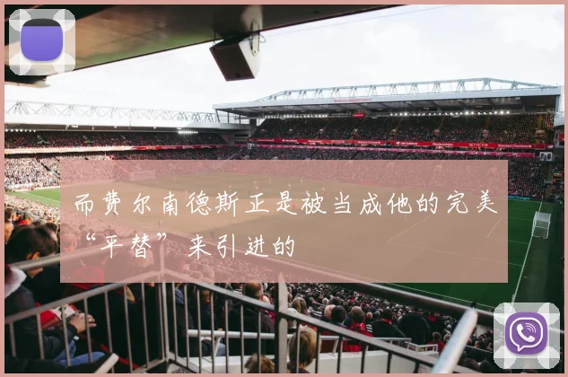 而费尔南德斯正是被当成他的完美“平替”来引进的
